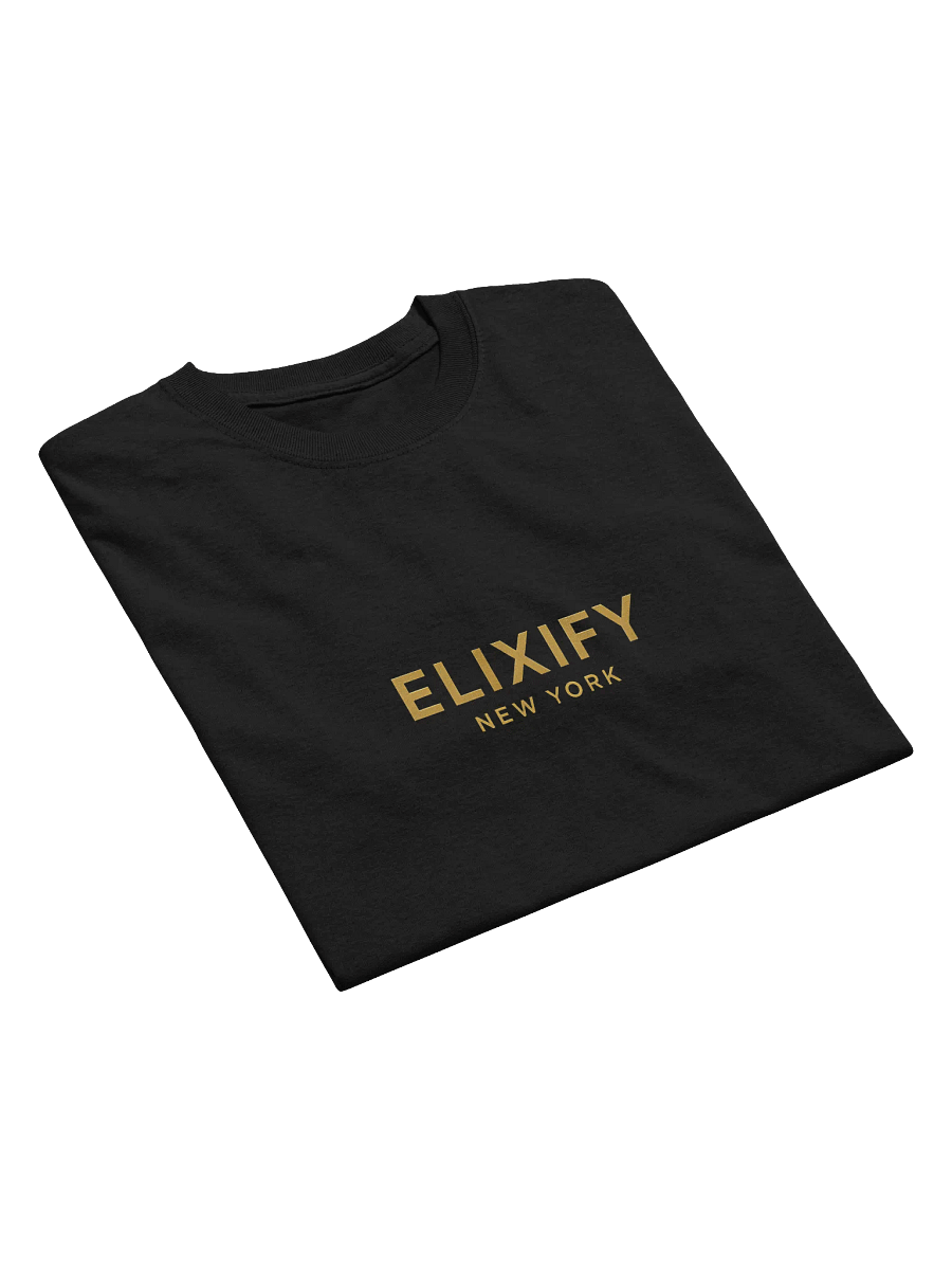 Premium Unisex BLACK Heavy Cotton Tee - Personalized Text & Logo Design product image (1)