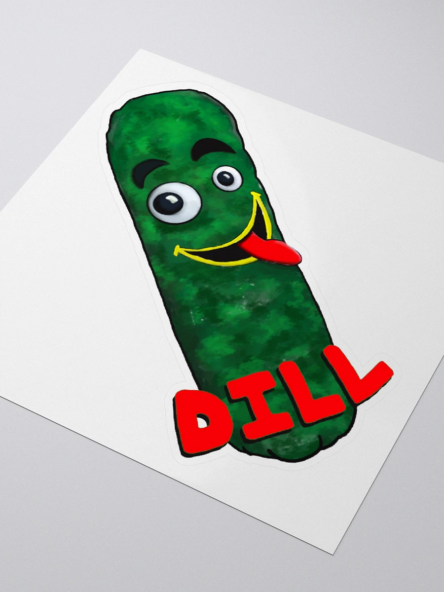 Dill the Pickle Sticker product image (3)