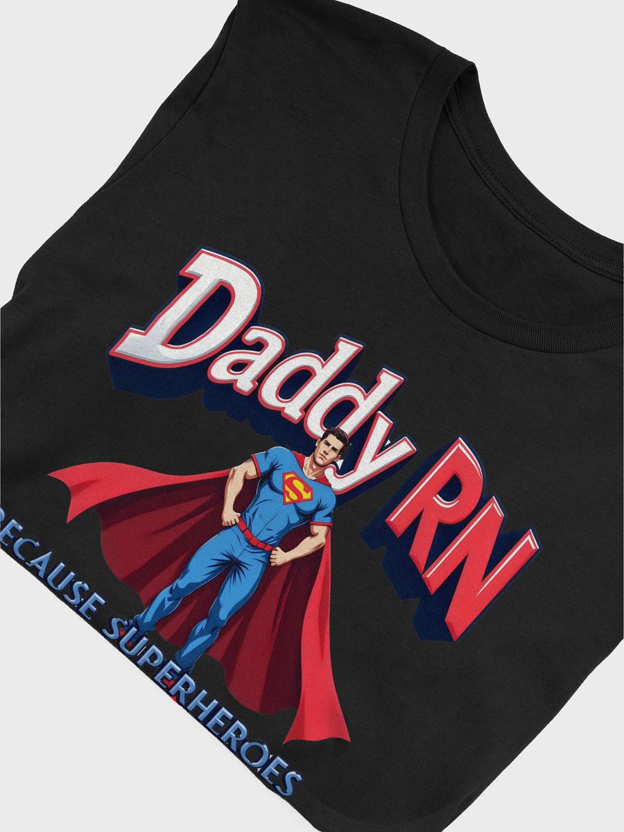 Daddy RN Superhero Scrubs T-shirt product image (54)