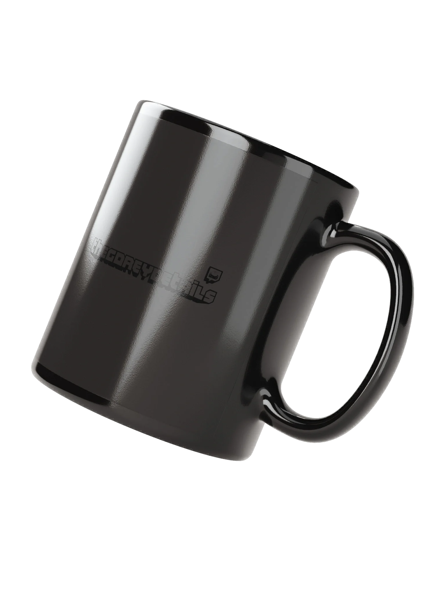 TTV Black - Black Glossy Mug product image (3)