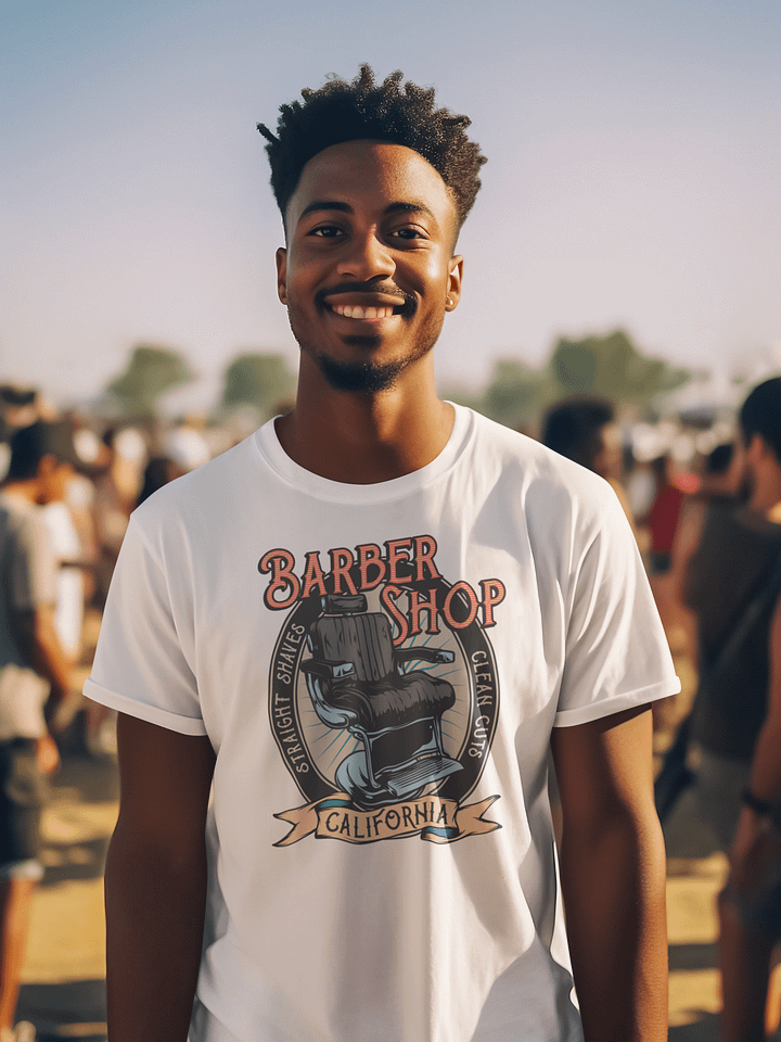 California Barber Throne Tee product image (2)