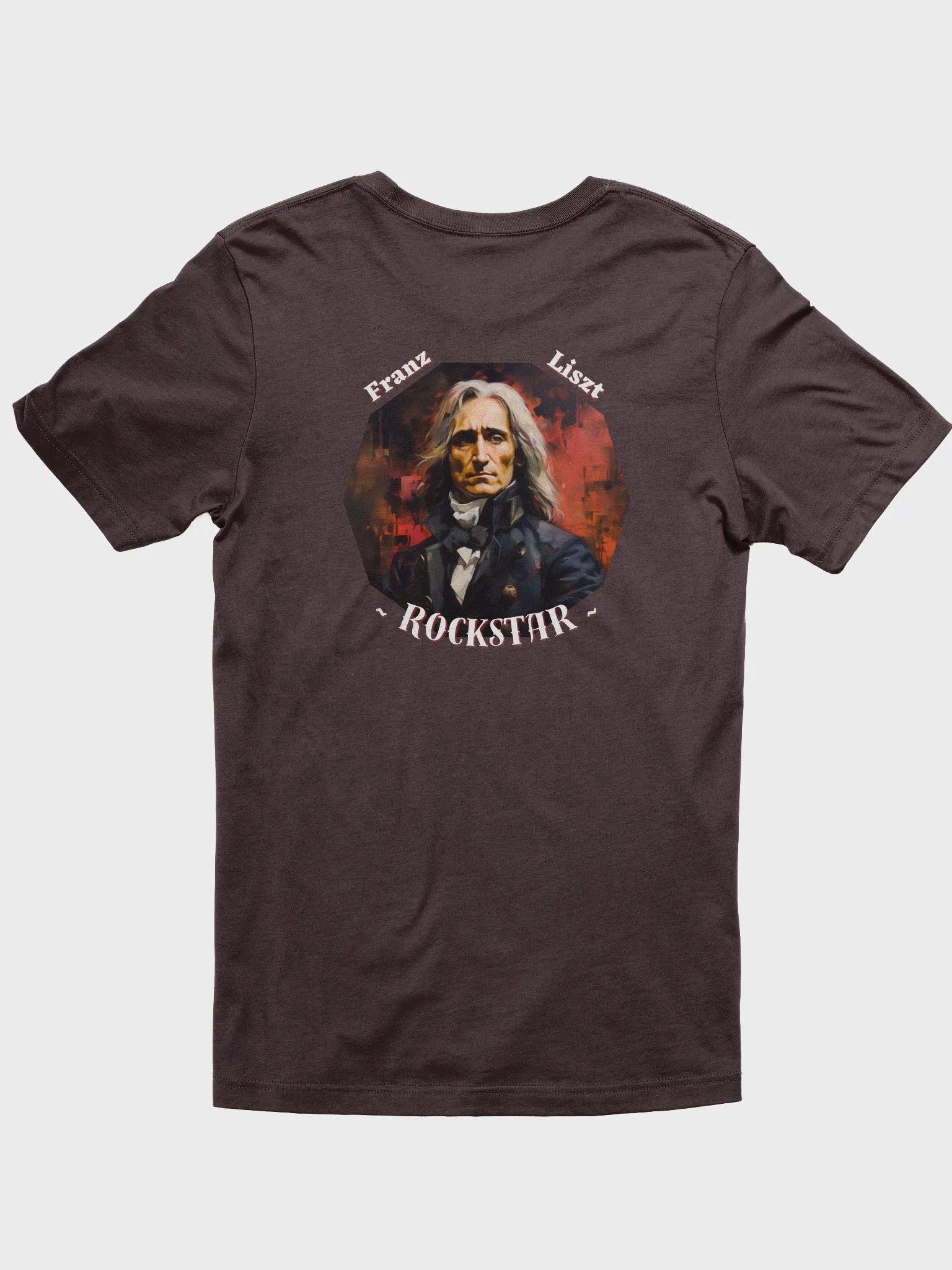 Franz Liszt - Rockstar | T-Shirt (Backprint) product image (2)