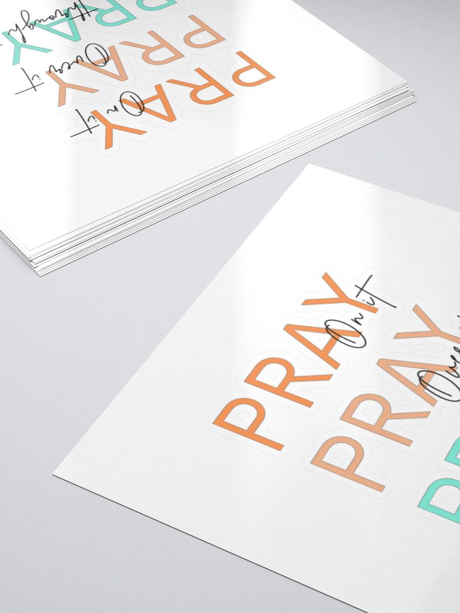 Pray Sticker product image (5)