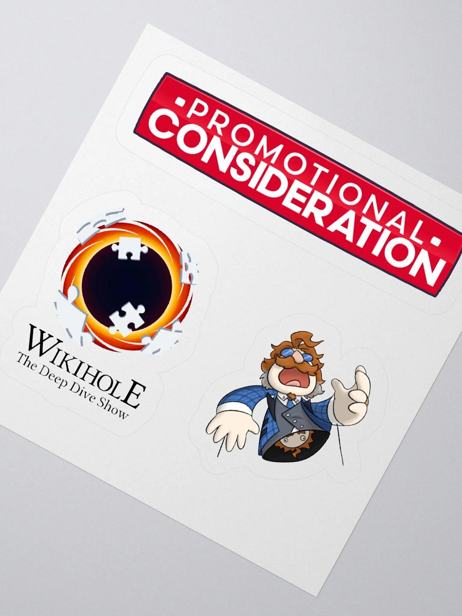 Show Logo Trio Cut Stickers product image (2)