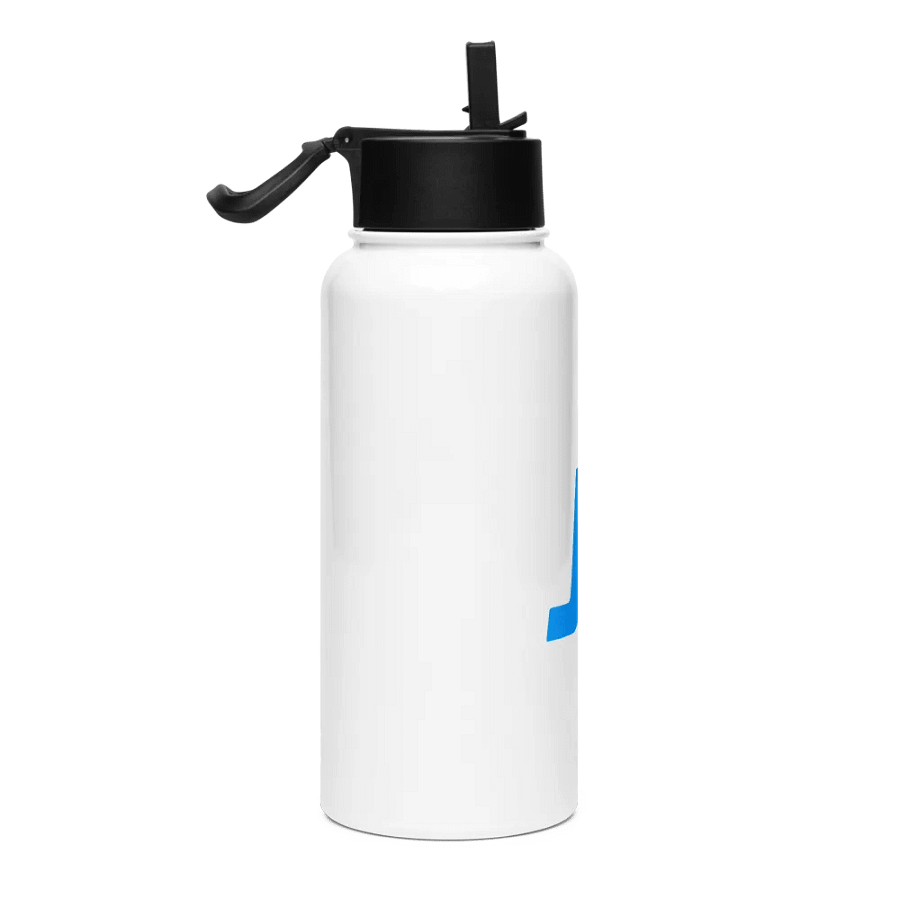 Justin Reacts - Stainless Steel Water Bottle with a Straw Lid product image (4)