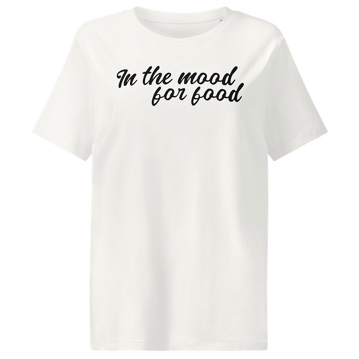 In The Mood For Food – Organic Women’s Tee – Black Pepper product image (1)