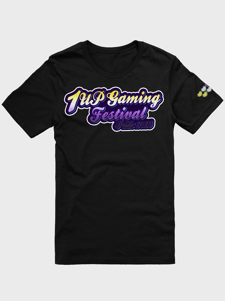 1UP Gaming Festival Nonbinary Pride 2025 TShirt product image (2)