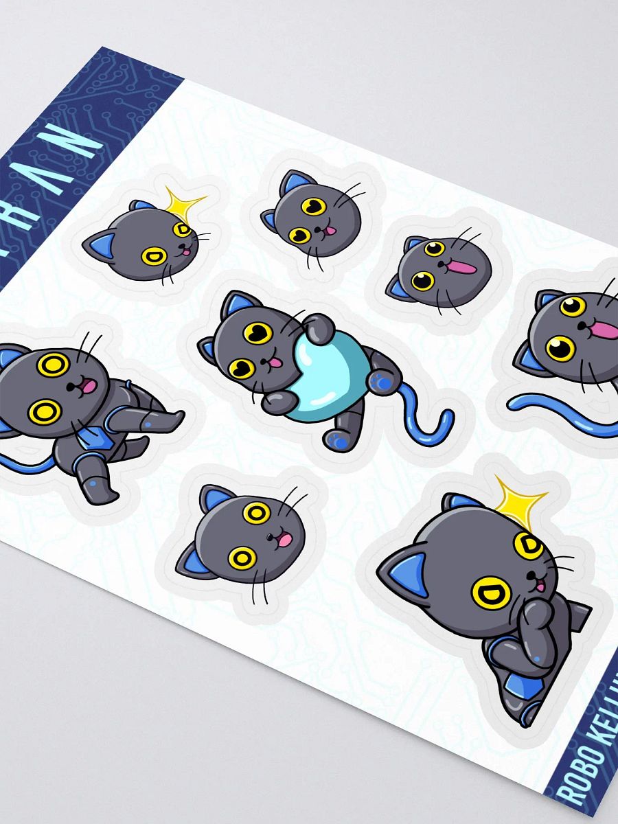Robo Kellhus Expressions Sticker Sheet product image (3)