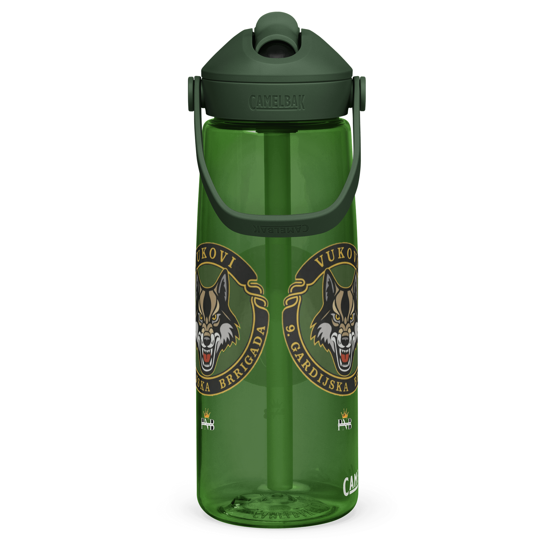 VUKOVI 9. GARDIJSKA BRIGADA Emblem Water Bottle product image (4)