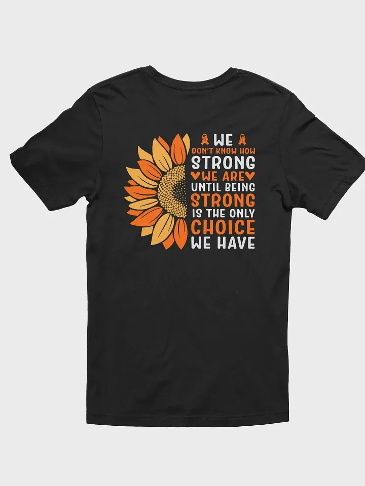 Strong Sunflower Multiple Sclerosis Awareness Tee product image (1)