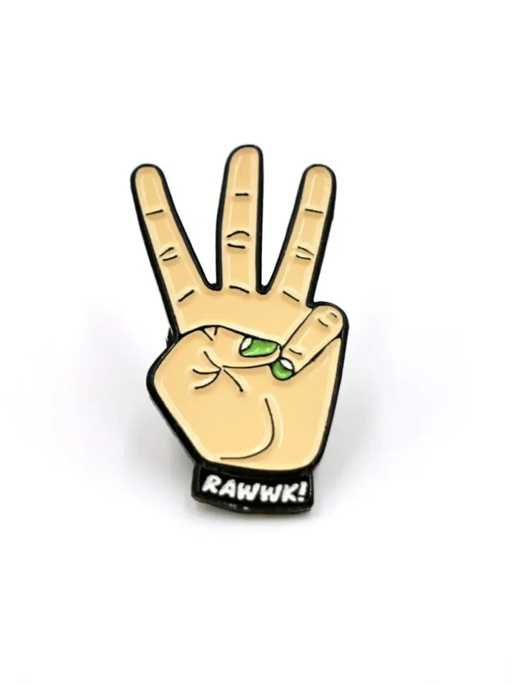 Rawwk Fingers Pin product image (1)
