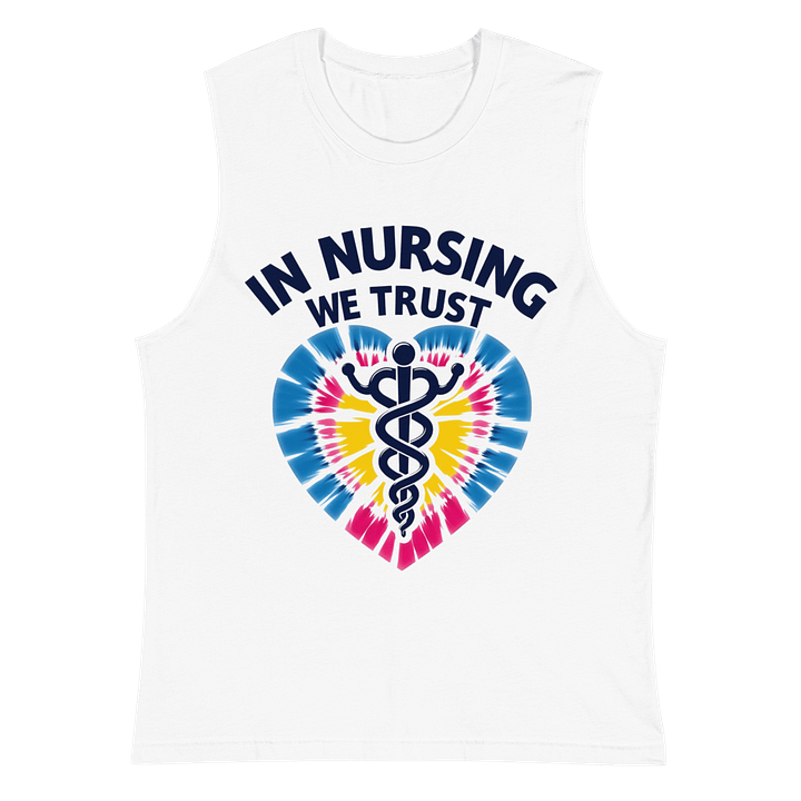 Trust in Nursing Caduceus Muscle Tank product image (2)