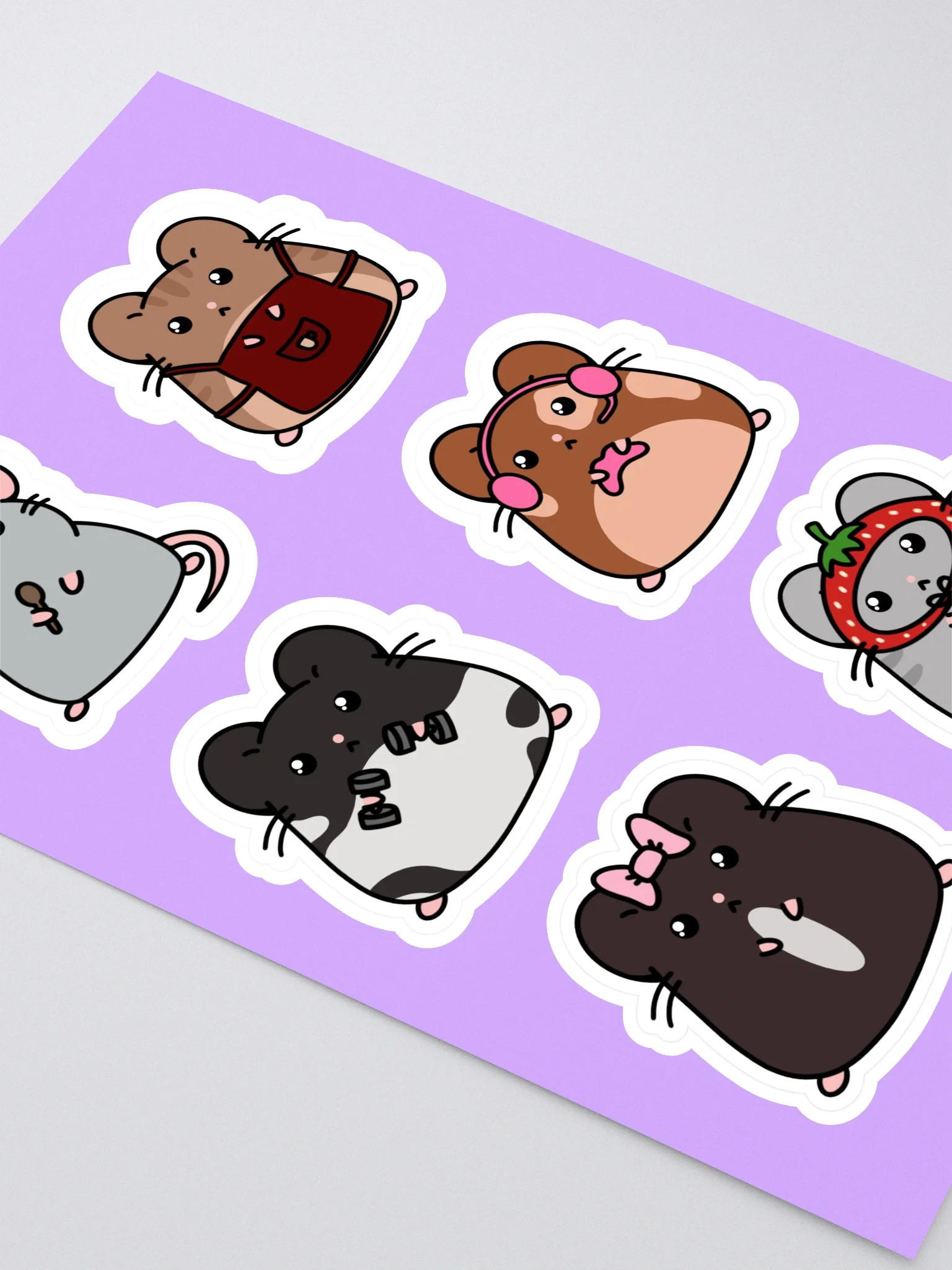 Silly Little Squeaks sticker sheet product image (2)