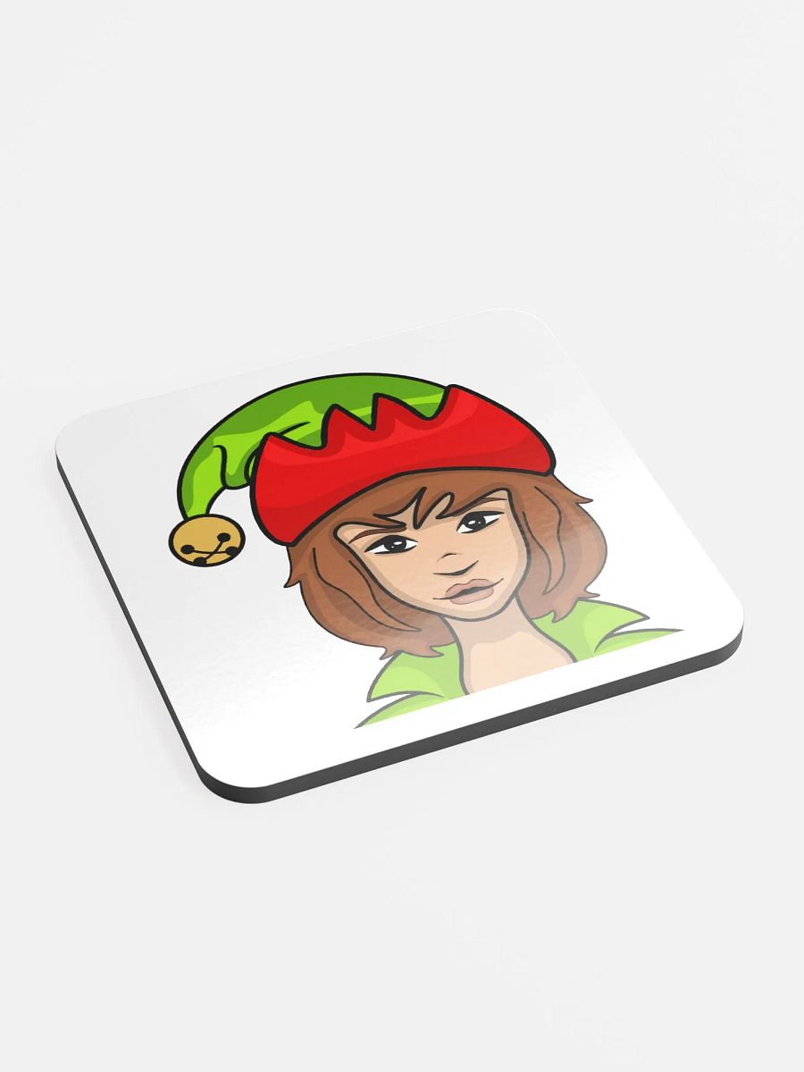 Elf April Glossed Cork Coaster product image (3)