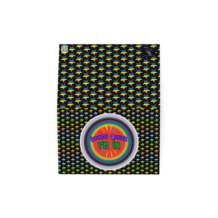 LGBTQIAP2S+ 2025, Sounds Queer I'm In, Greeting Card product image (4)