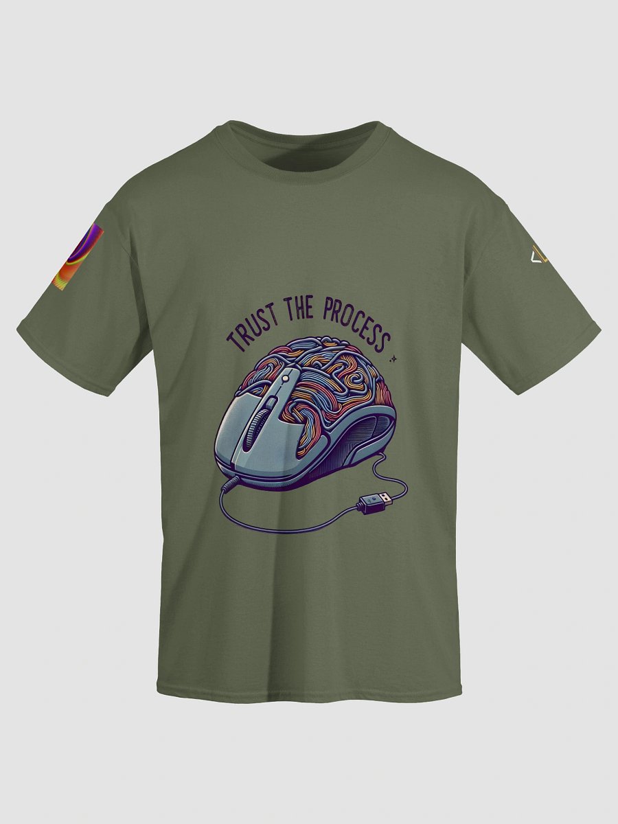 Trust the Process – Pixel Tech Wired Mouse T-Shirt product image (8)