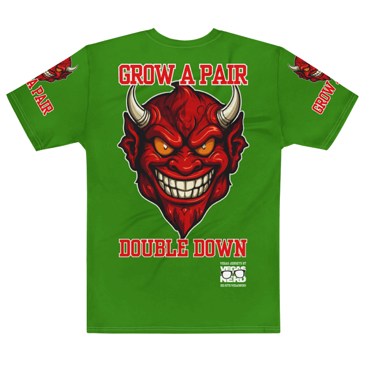 Grow A Pair - Double Down AOP Polyester Tee product image (2)