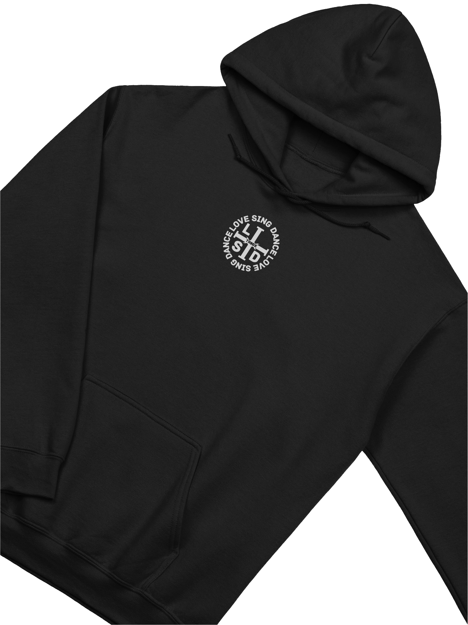 LSD TRIBE "Love Sing Dance" Mystic Hoodie {White Emblem} product image (3)