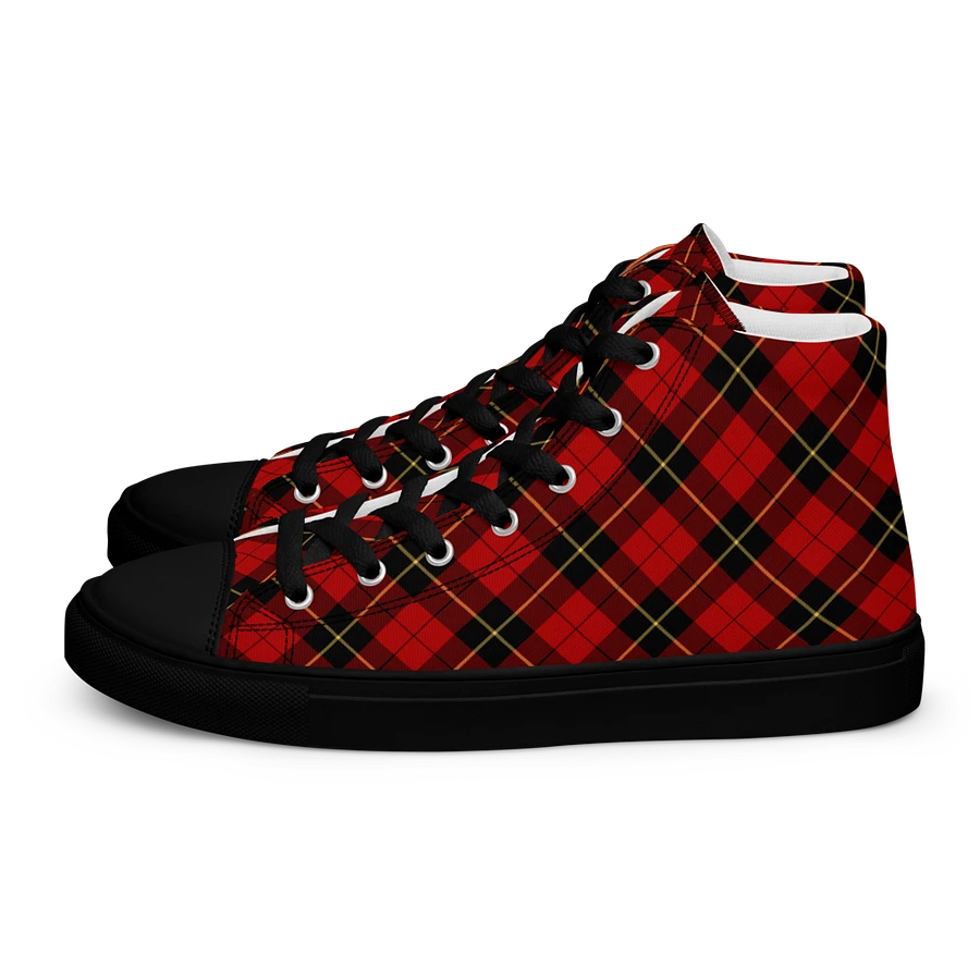 Wallace Tartan Men's High Top Shoes product image (4)