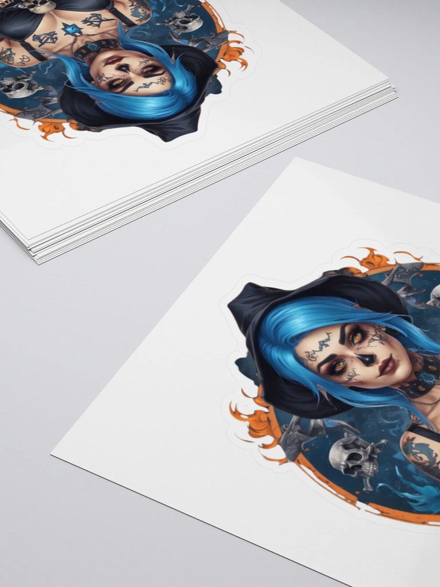 Mystical Witch Kiss Cut Stickers product image (14)