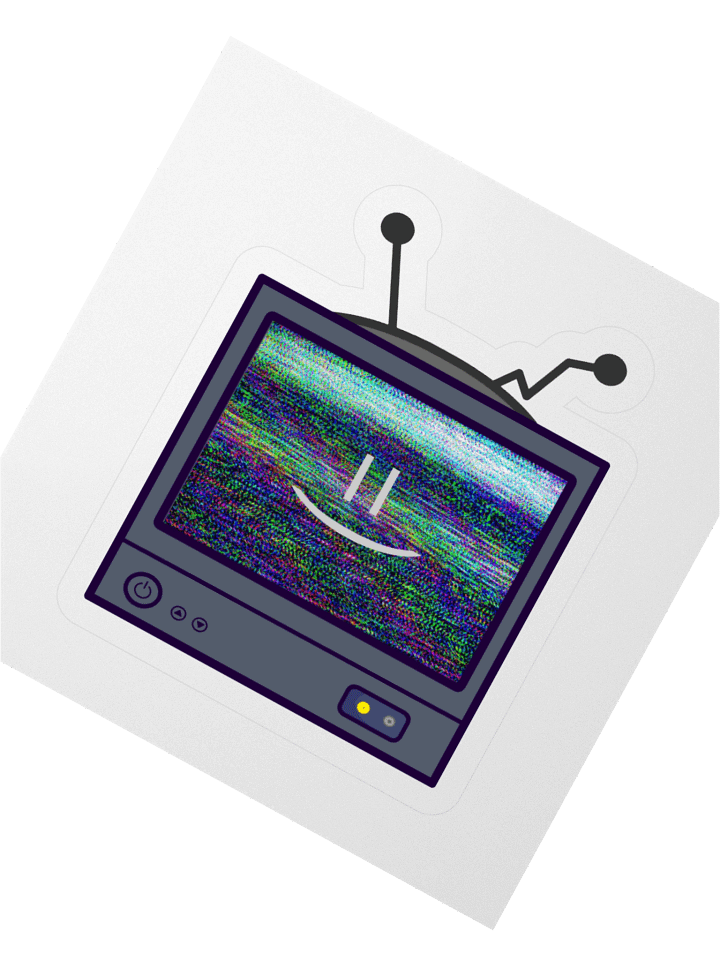 Static Dreamer Sticker product image (2)