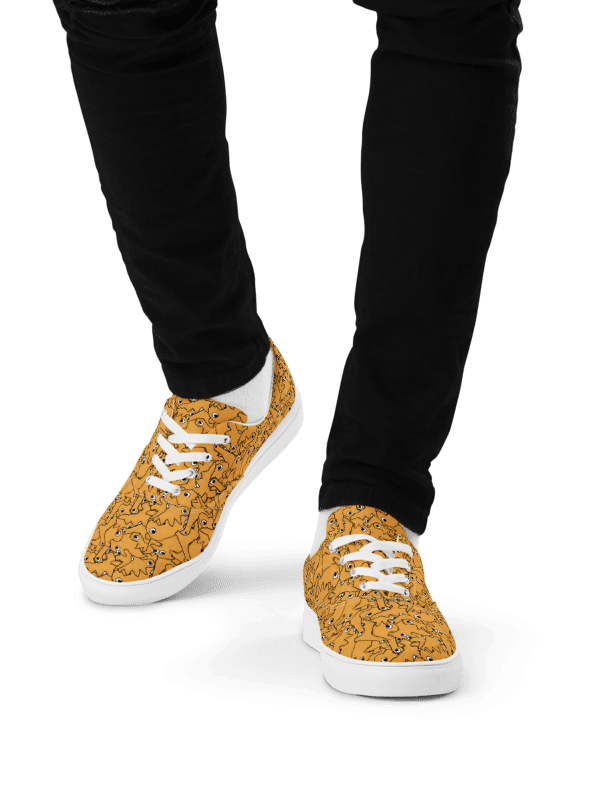 Dino Nuggies Lace-Up Canvas Shoes [Men's Sizes] product image (12)