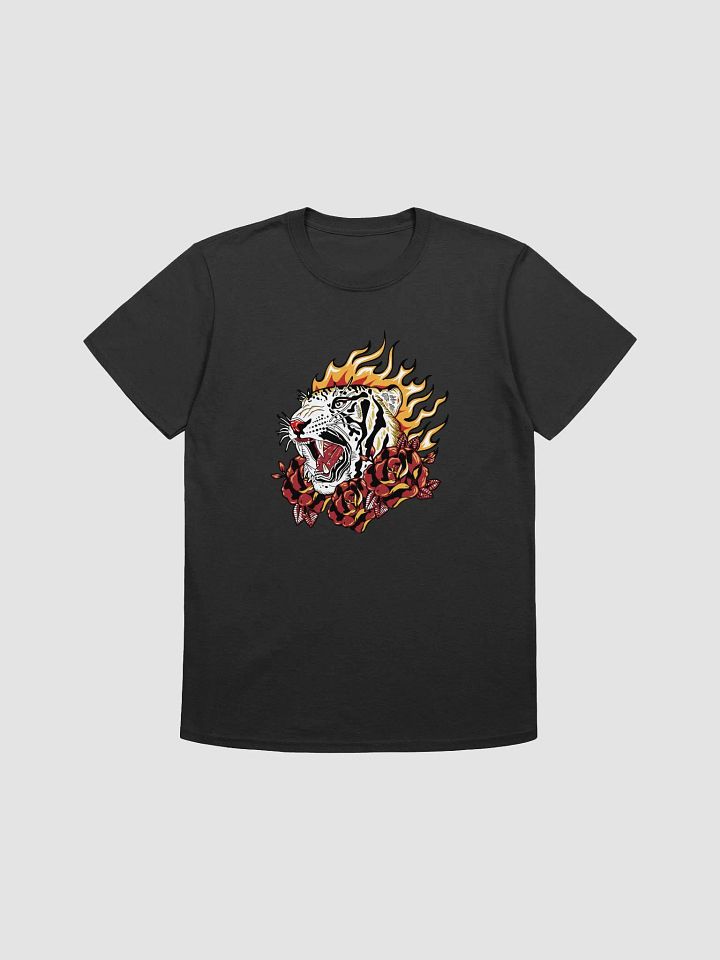 Fierce Tiger Flames Unisex Tee product image (2)