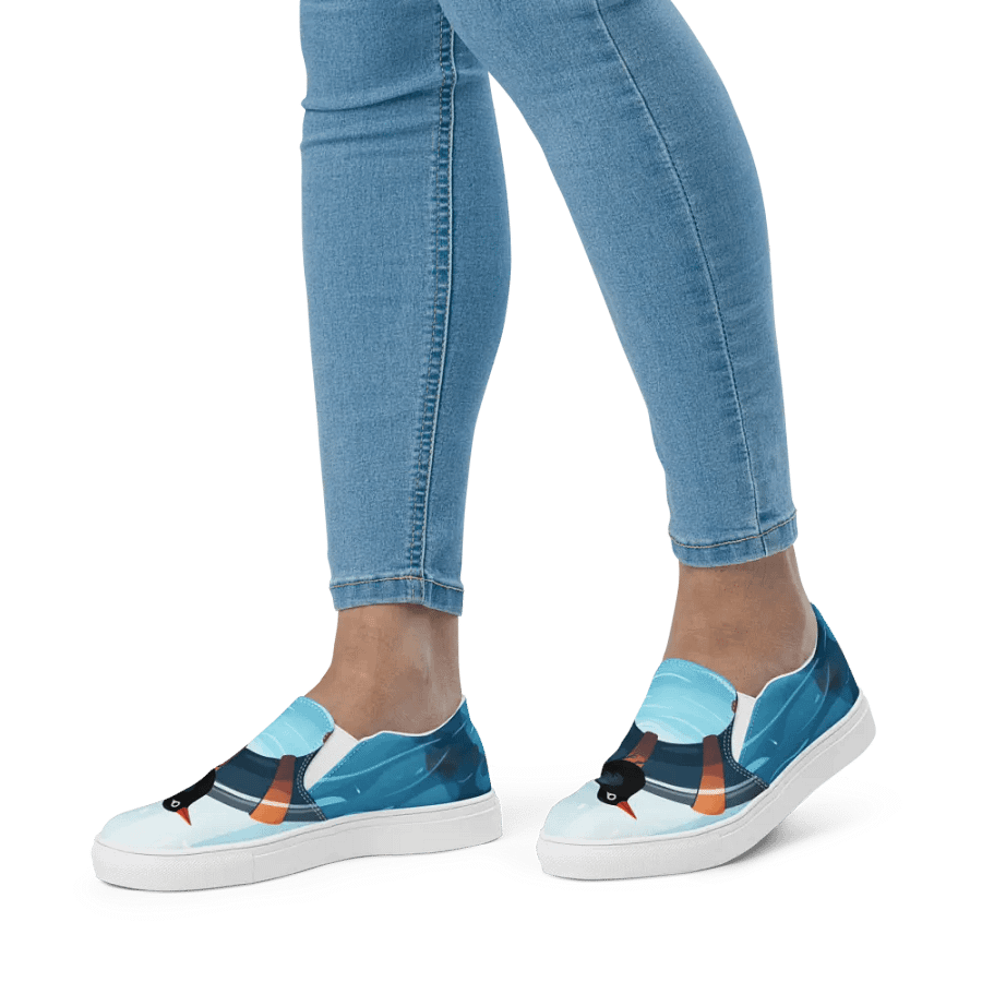 Women's Slip-On Canvas Shoes 🌊 Sea Mood product image (5)