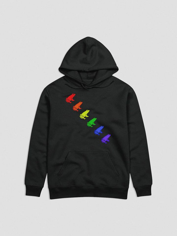 Rainbow Frogs Hoodie - Dark Colors product image (2)
