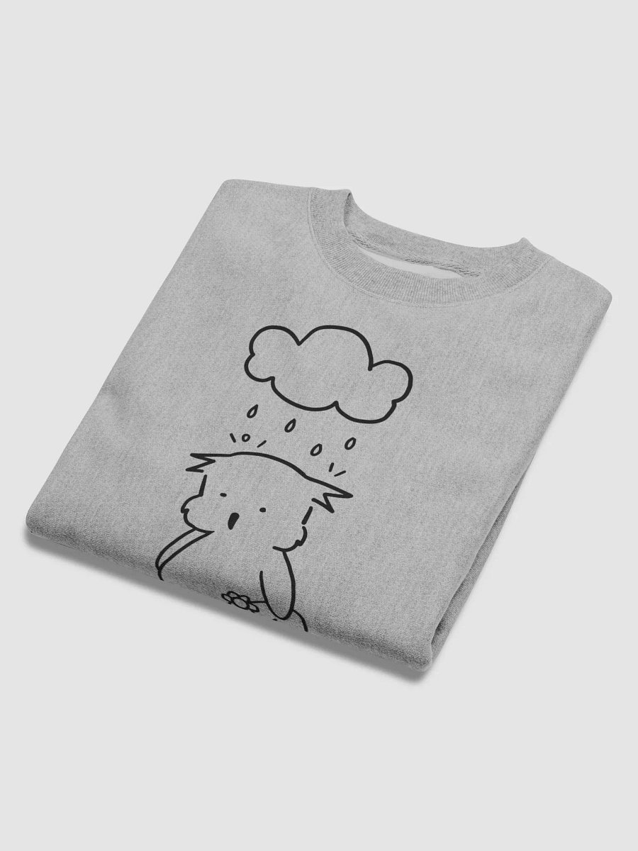 Sad Owl Hours Champion Cotton Max Sweatshirt (Grey) product image (5)