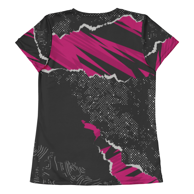 Purple Flash | Women's Athletic T-Shirt product image (6)