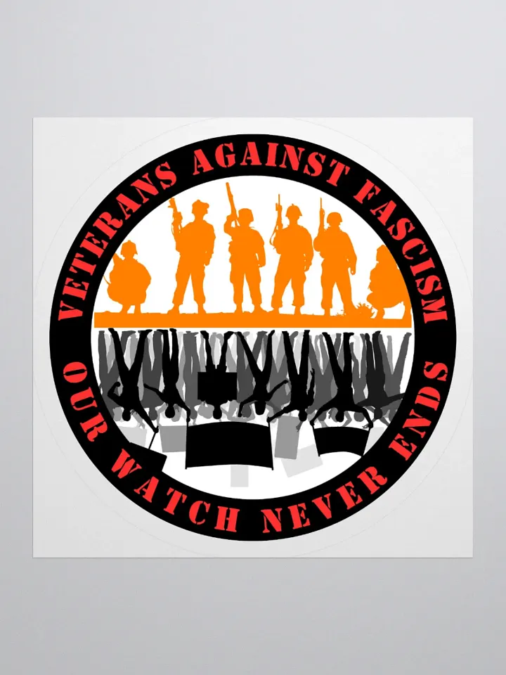 VETS AGAINST FASCISM - STICKER product image (2)