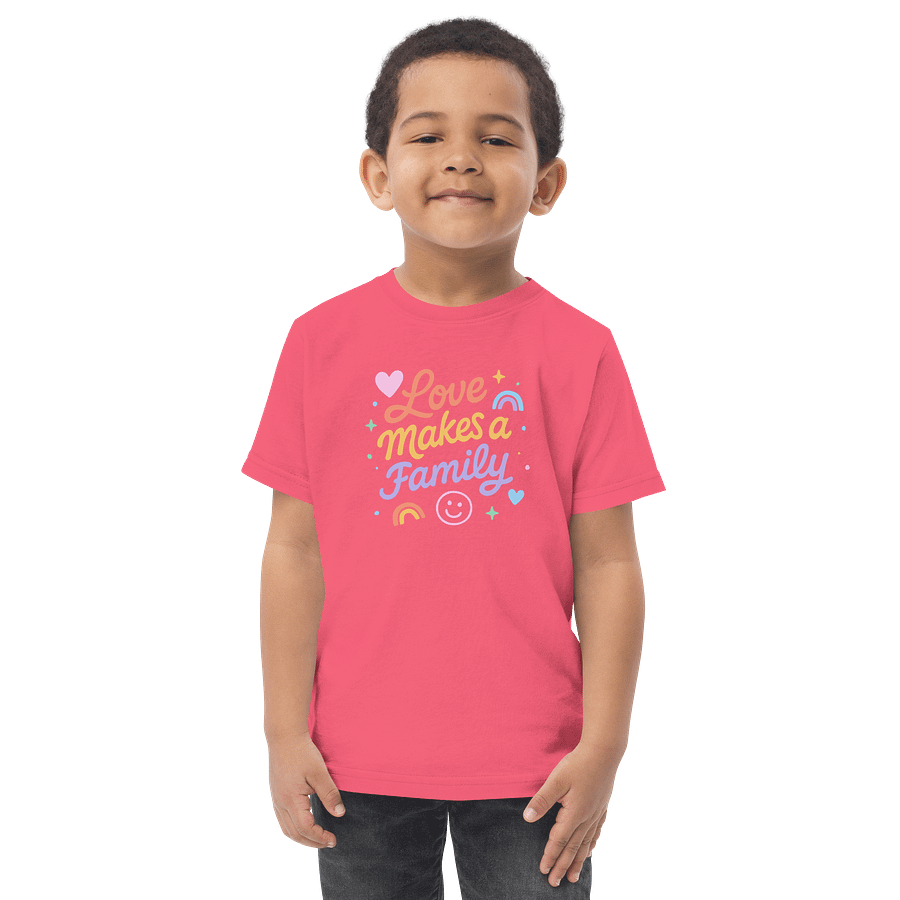 Love Makes a Family Toddler Tee product image (1)