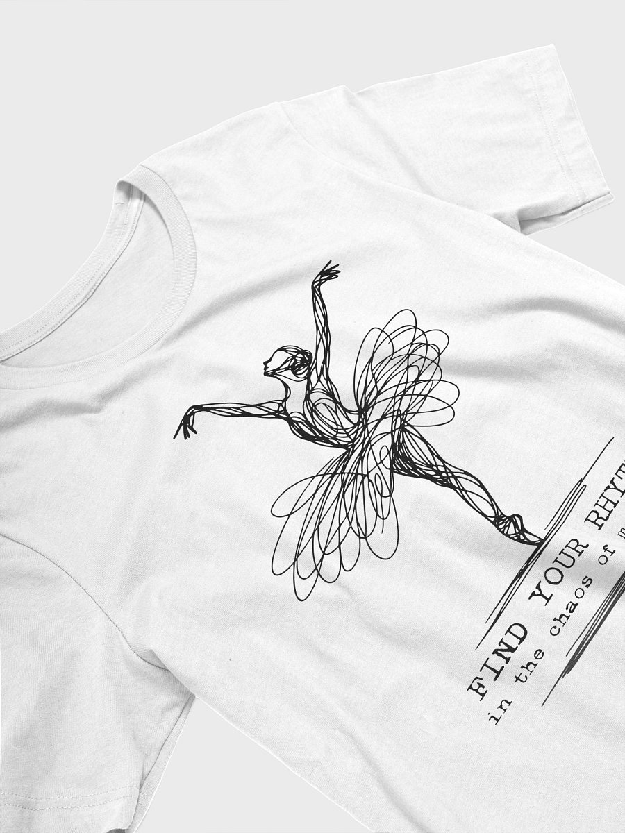 Minimalist Ballerina Line Art Tee product image (3)