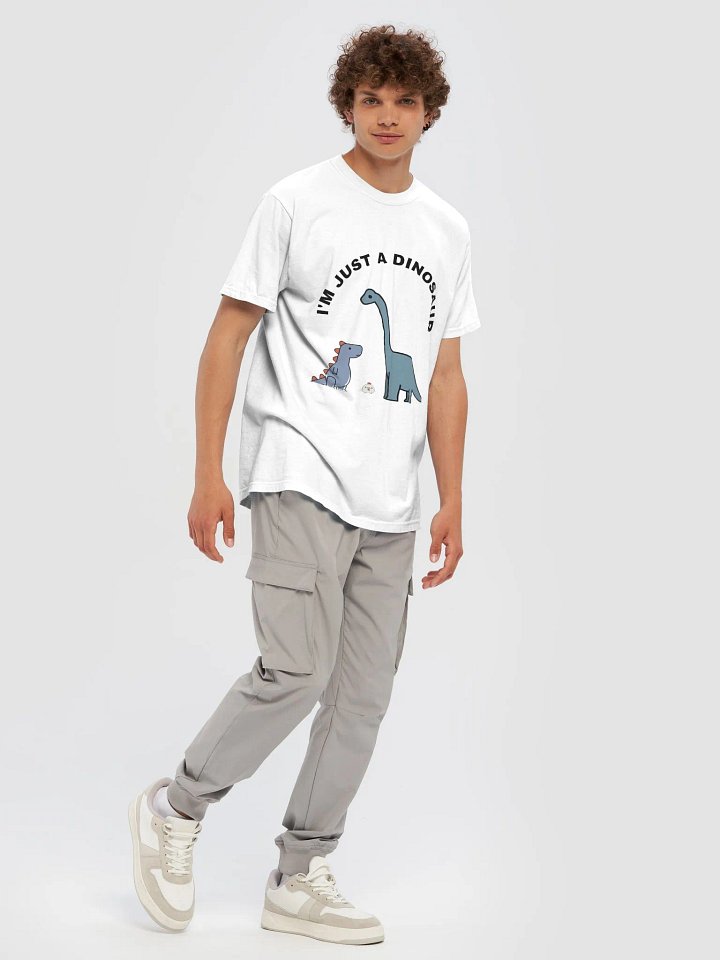 I'm just a dinosaur T-shirt product image (2)