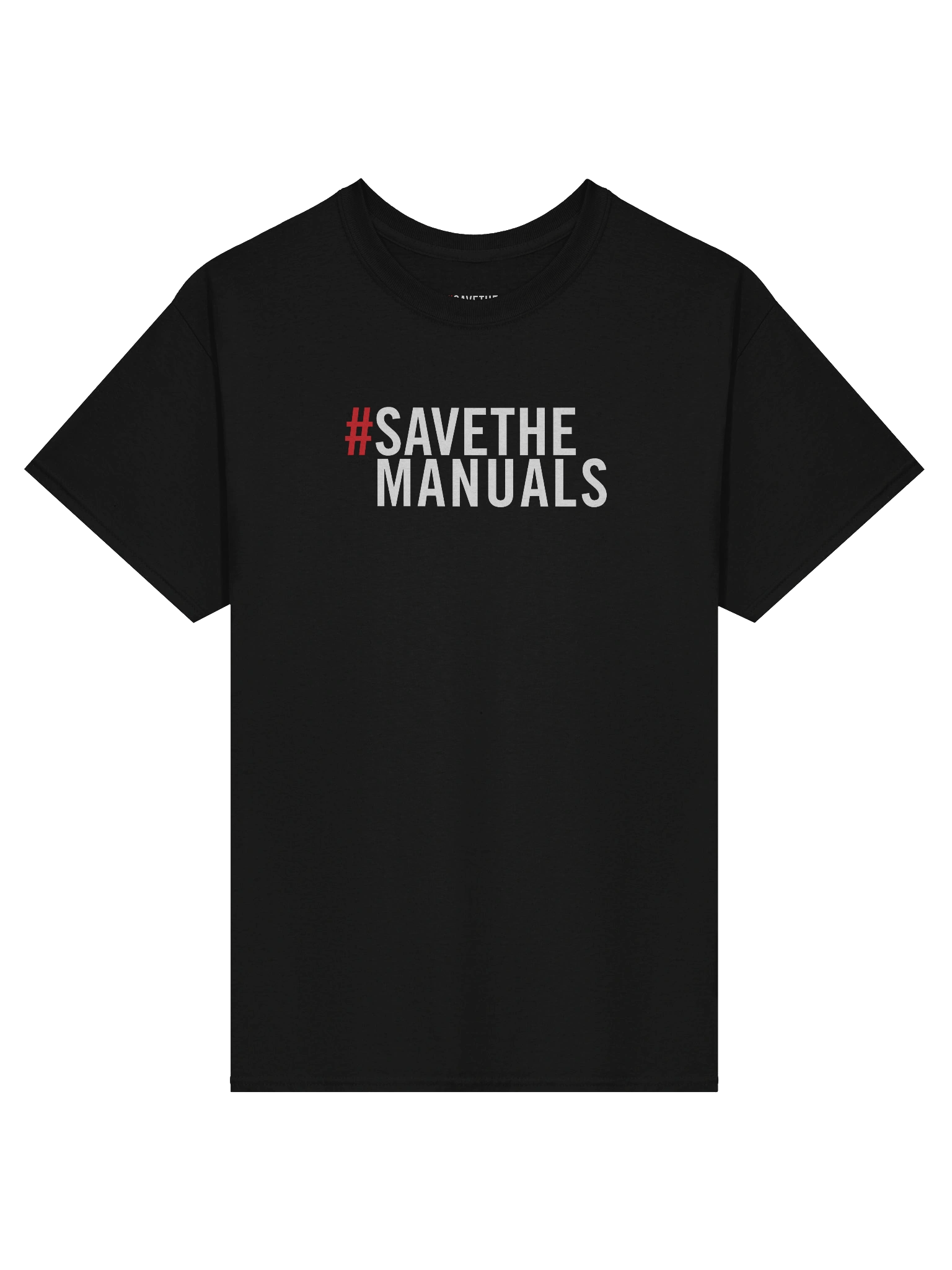 The Analog Rebellion Tee (#SAVETHEMANUALS) product image (1)
