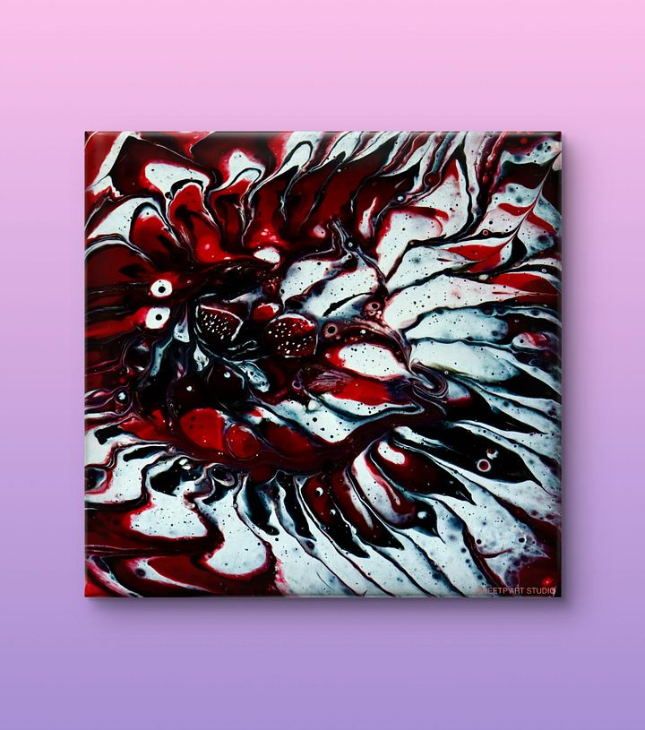 Bug In The Chaos | Original Canvas Painting product image (1)