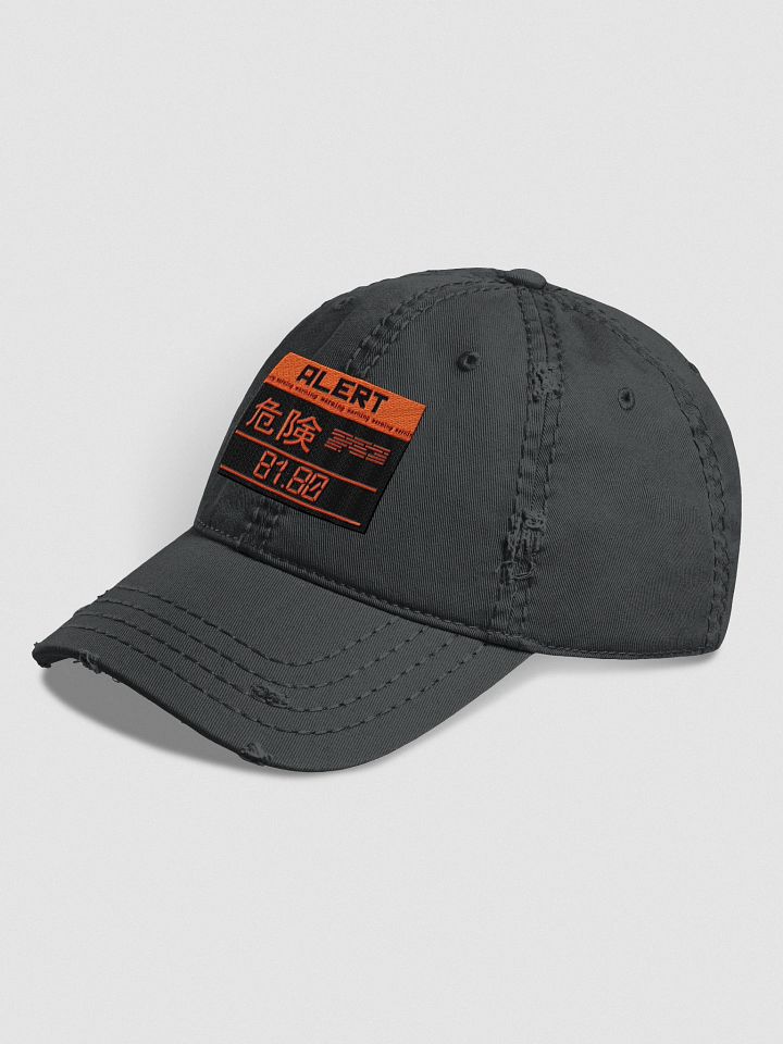 Snake Warning Signal Distressed Dad Hat product image (2)