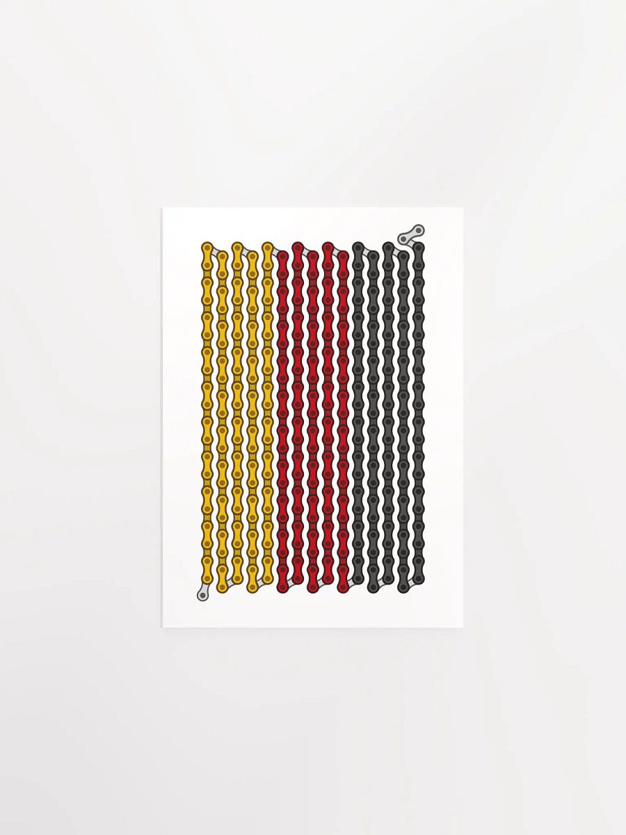 Germany Bike Chain Flag Poster product image (1)