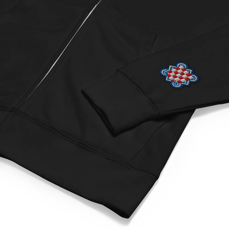 HOS ŠKABRNJA HV ZA DOM SPREMNI Checkered Shield Zip-Up Hoodie product image (3)