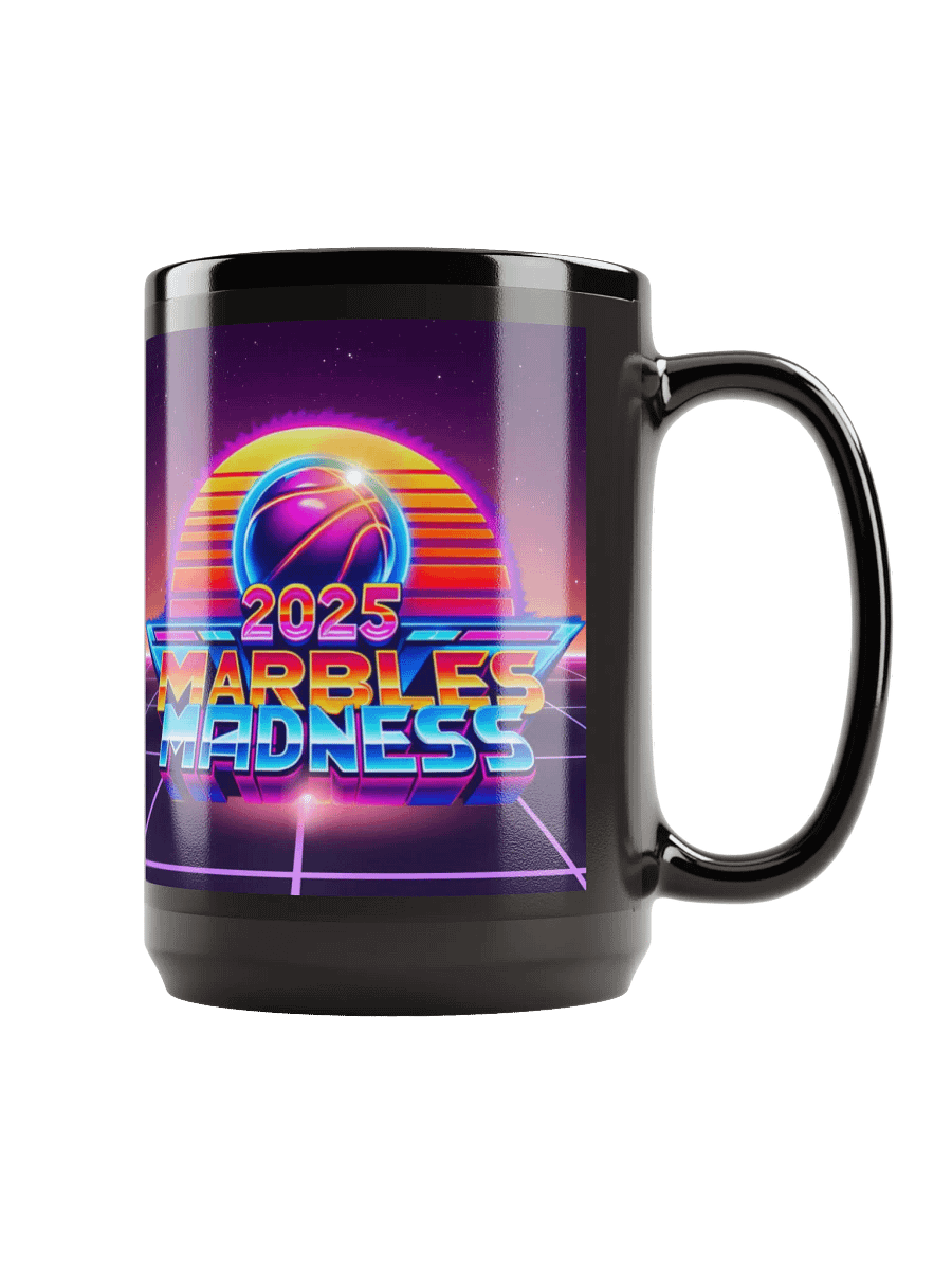 2025 Marbles Madness Black Mug product image (1)
