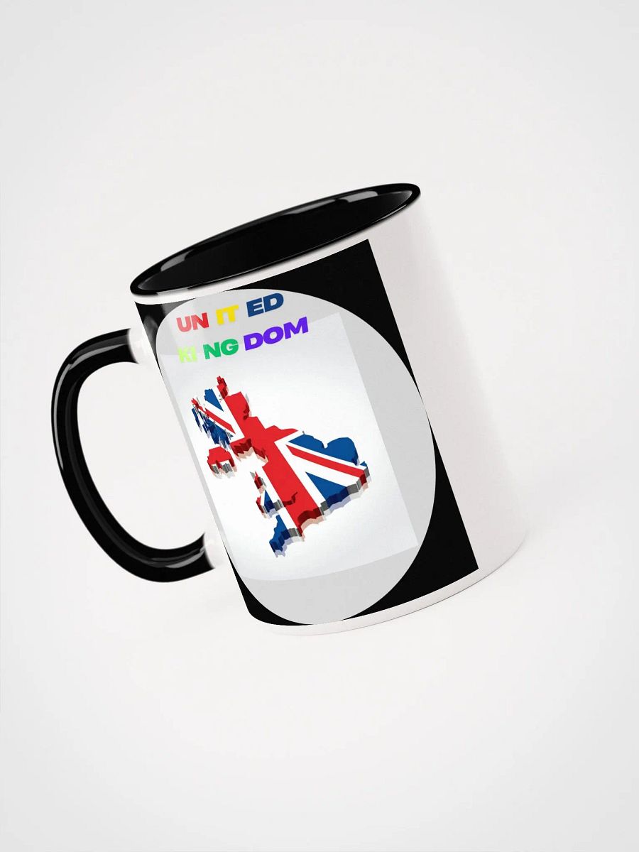Ceramic Mug with Color Inside UK Map product image (3)