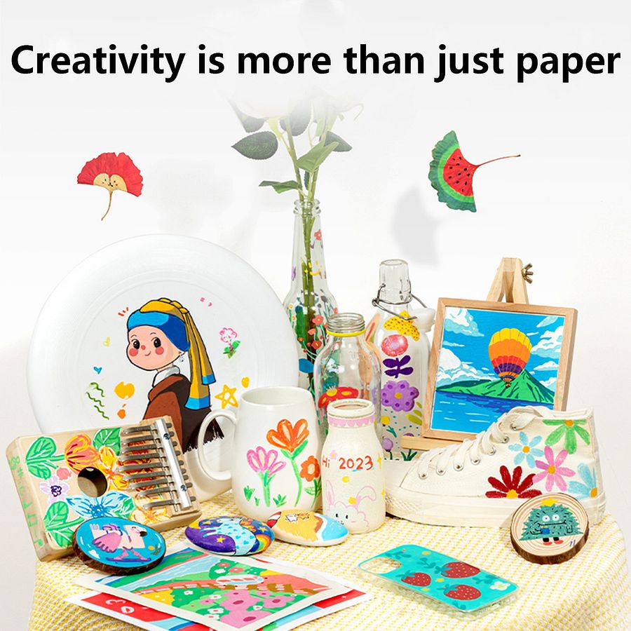 Deli Fine Tip Acrylic Paint Markers Pen product image (7)