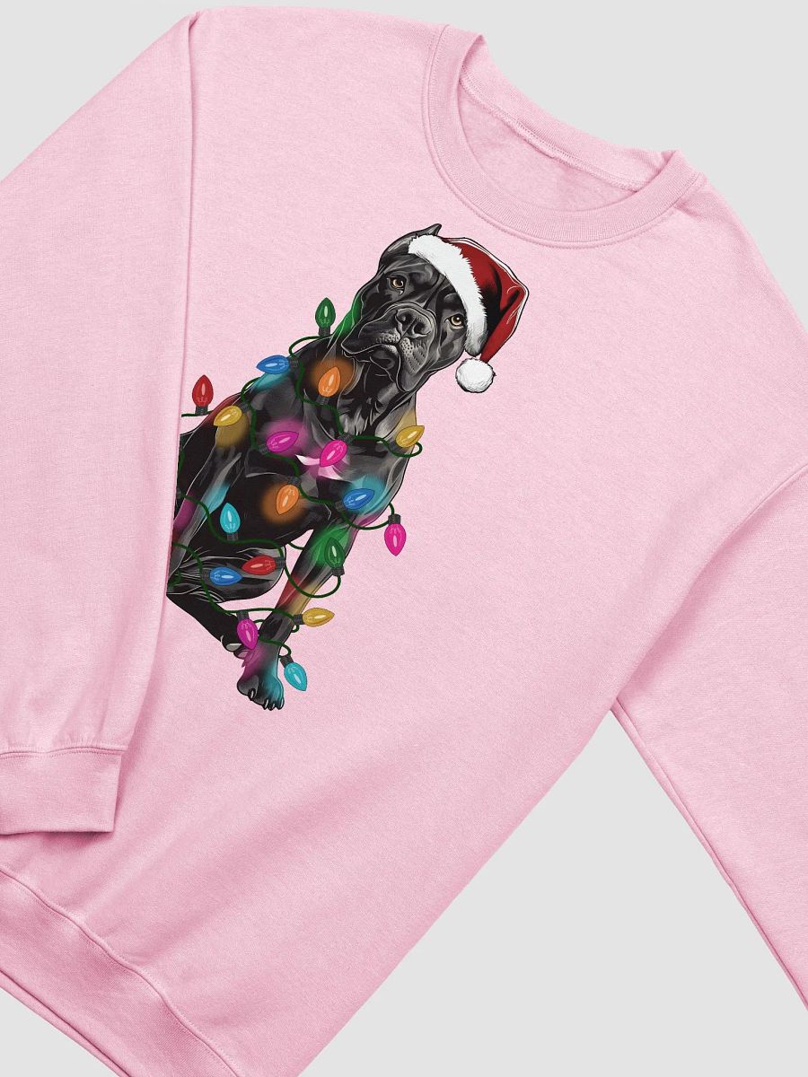 Funny Cane Corso(Black) Christmas Sweatshirt product image (18)
