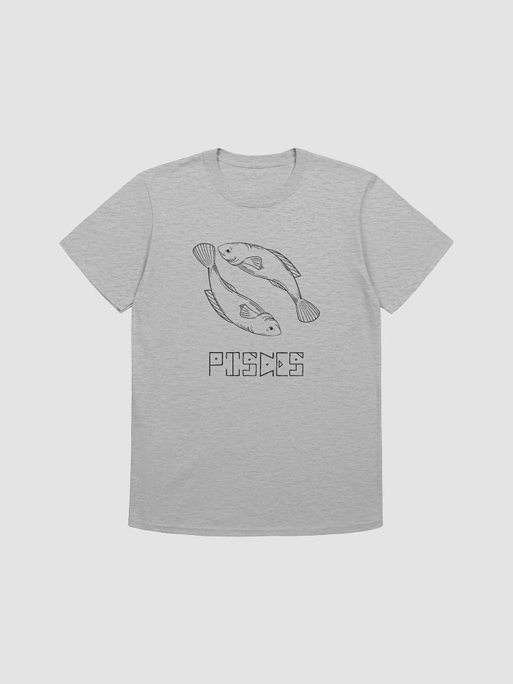 Pisces Zodiac Symbol Unisex Softstyle Tee product image (7)