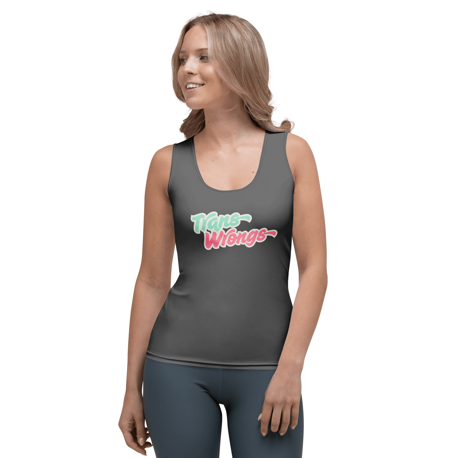 Trans Wrongs Black Tank product image (1)