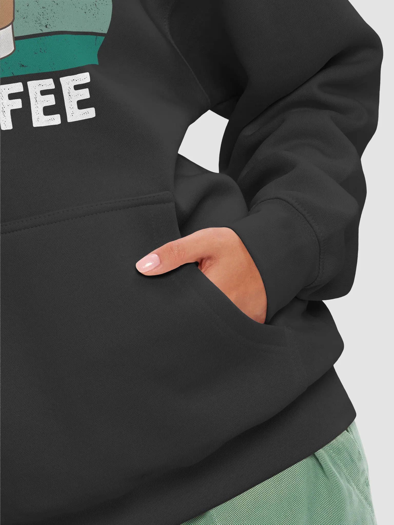 Ok But First Coffee Shirt Funny Coffee Lover Gifts Hoodie product image (8)