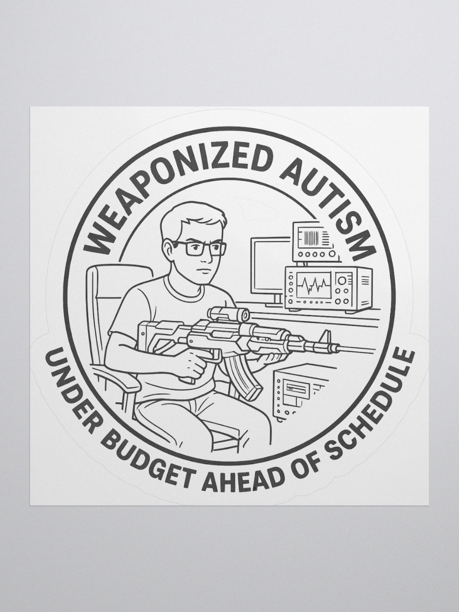 Weaponized Autism Sticker product image (2)