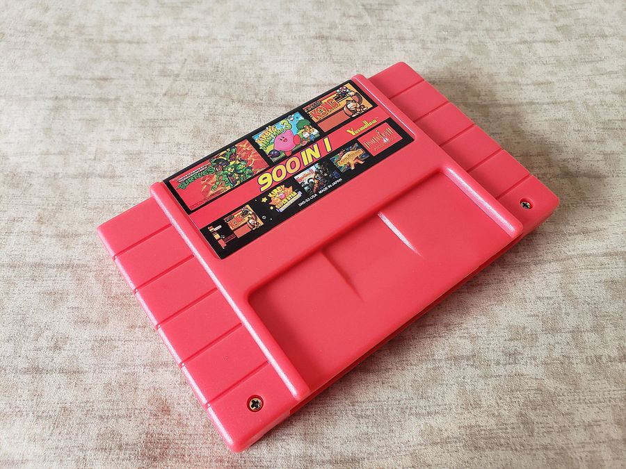 Super 900 in 1 Game 16 Bit for Super Nintendo SNES Multi Cart Game Cartridge NTSC product image (1)