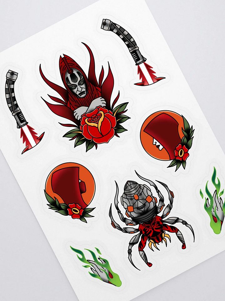 Nightsisters Flash - Sticker Sheet product image (1)